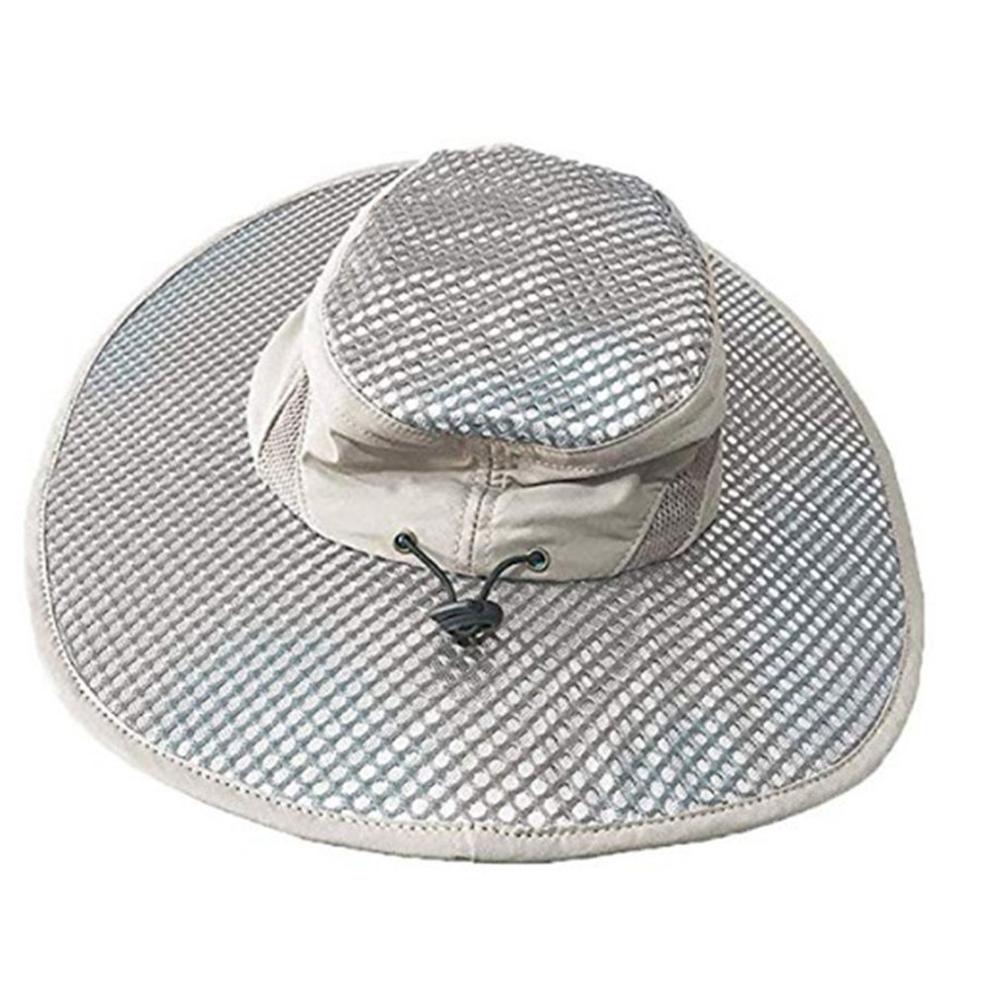 Sun Hat Cooling Heat-Proof Air-Conditioning Hat Travel Outdoor Activities Summer Avoid Oblique Sunlight Lightweight