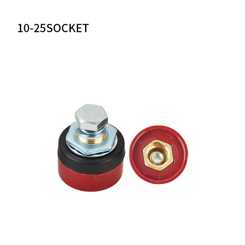 Europe Welding Machine Quick Fitting Female Male Cable Connector Socket Plug Adaptor DKJ 10-25 35-50 50-70 Cable Connector