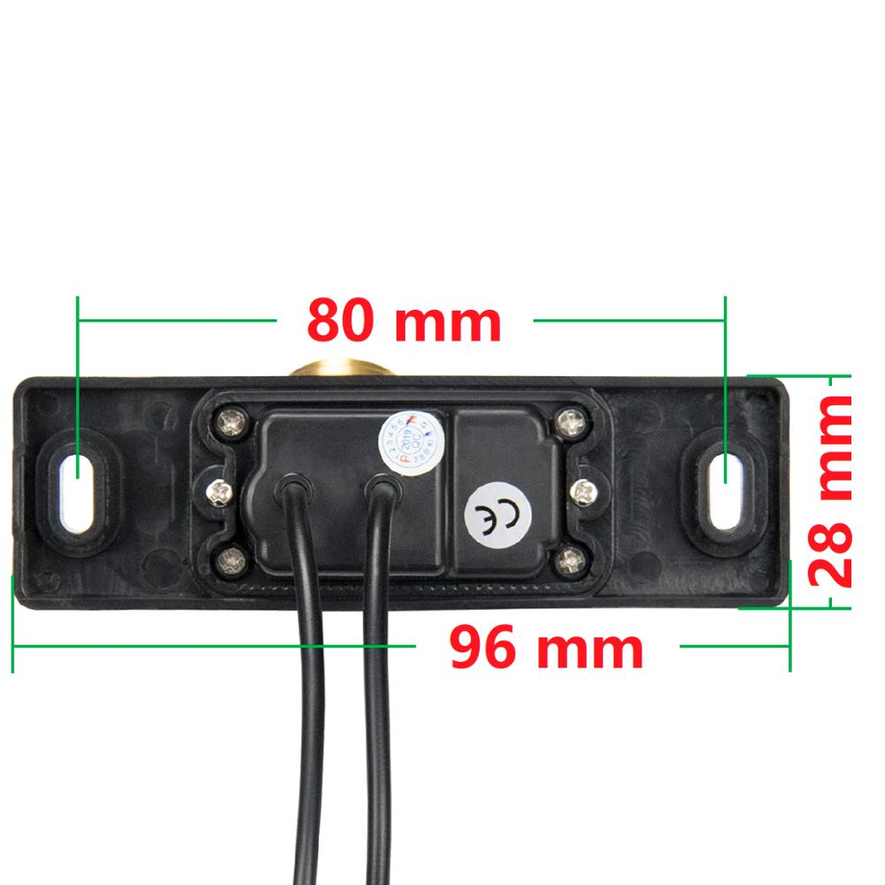 Hd 1280 x 720p gylden bil bakfra rygg backup kamera til subaru skogbruker impreza tre kasser saab 93 9-3 95 9-5 frihet vogn
