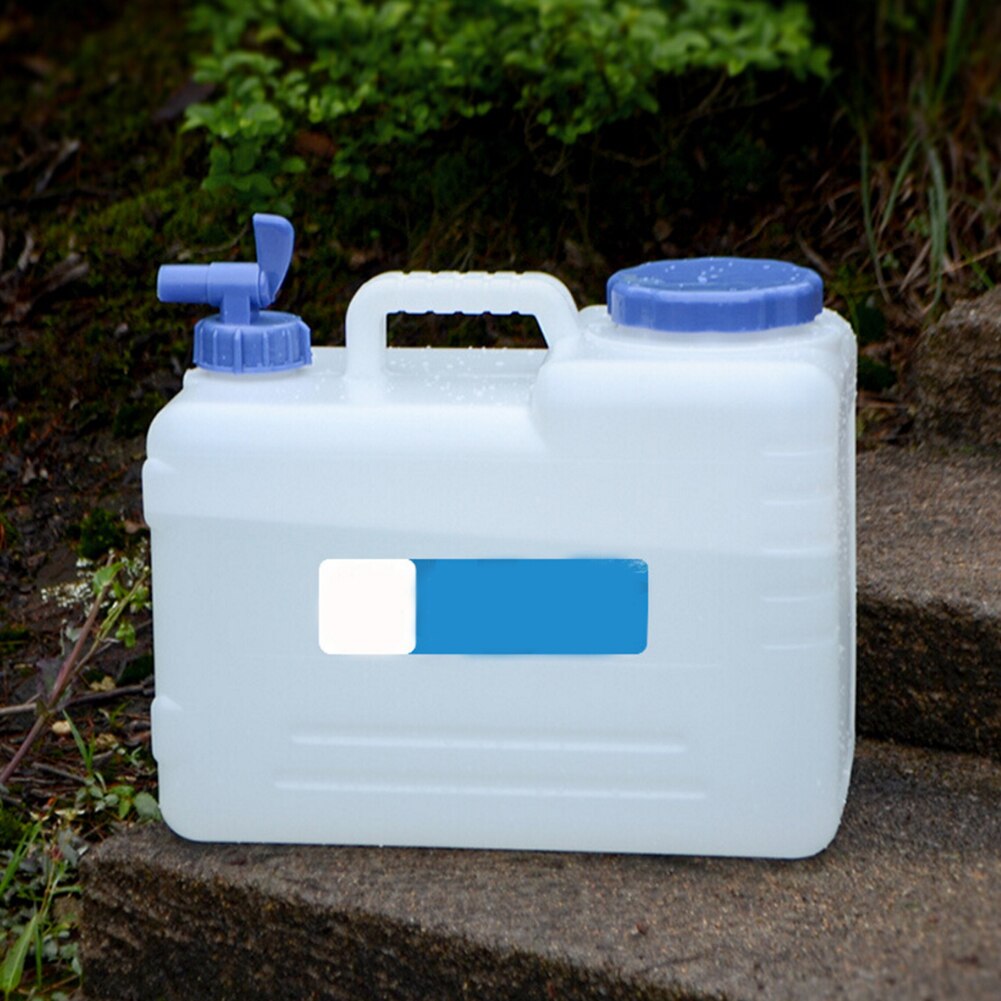 15L Water Container Auto Rijden Water Emmer Pc Verdikte Camping Water Tank Met Kraan Water Jug Container Opslag