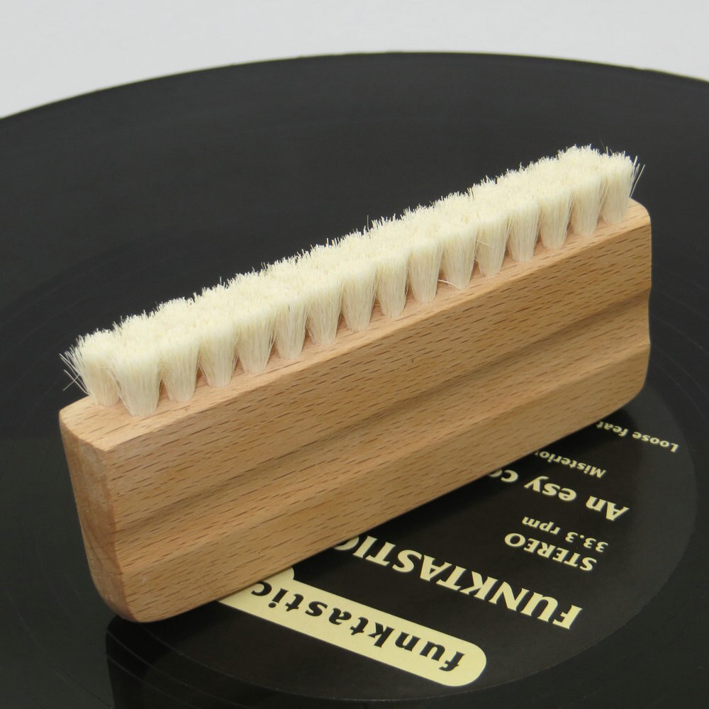 Træ antistat ged ged hår hår børste dyb renere ren vinyl album