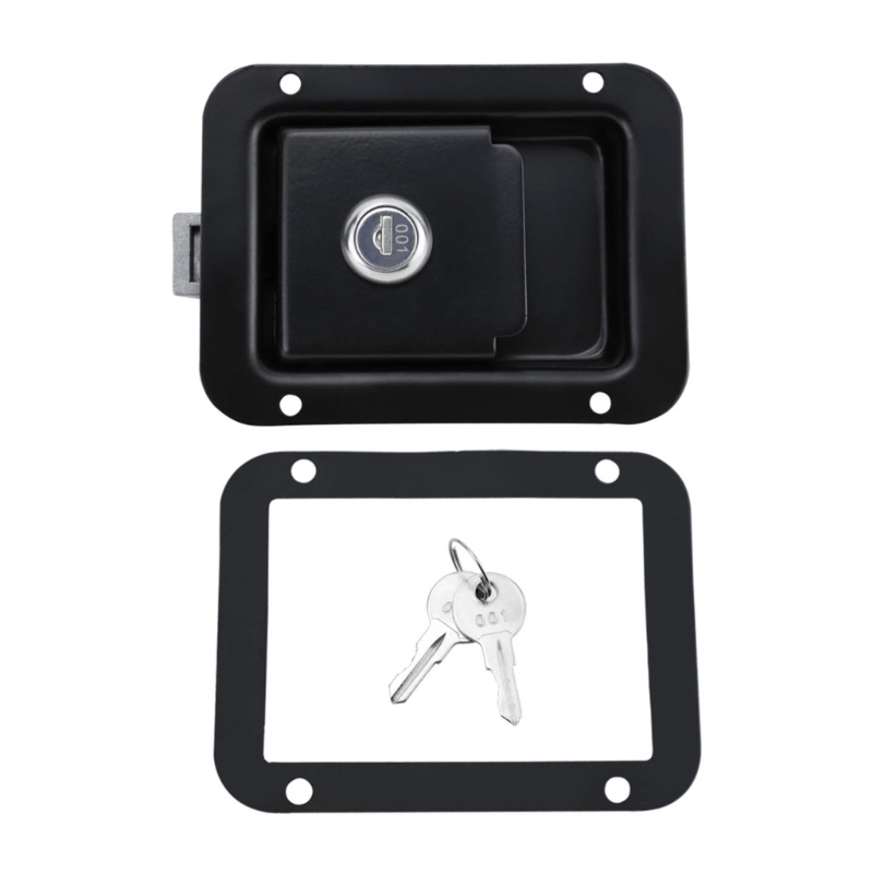 Upgrades Door Lock Trailer Entry Handle Latches Door Lock Replacement Simple Installs for Travel Trailer & Security: Blue