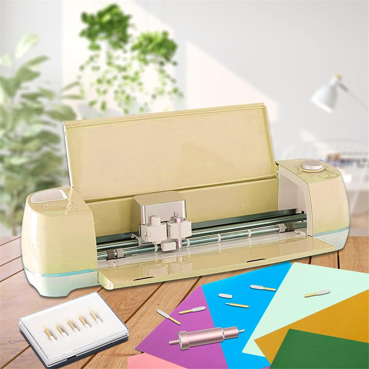 11 Stuks Premium Fijn Puntblad Met Behuizing, Voor Cricut Maker, Maker 3 Met Behuizing Voor Het Snijden Van Film, Vinyl, Sticker