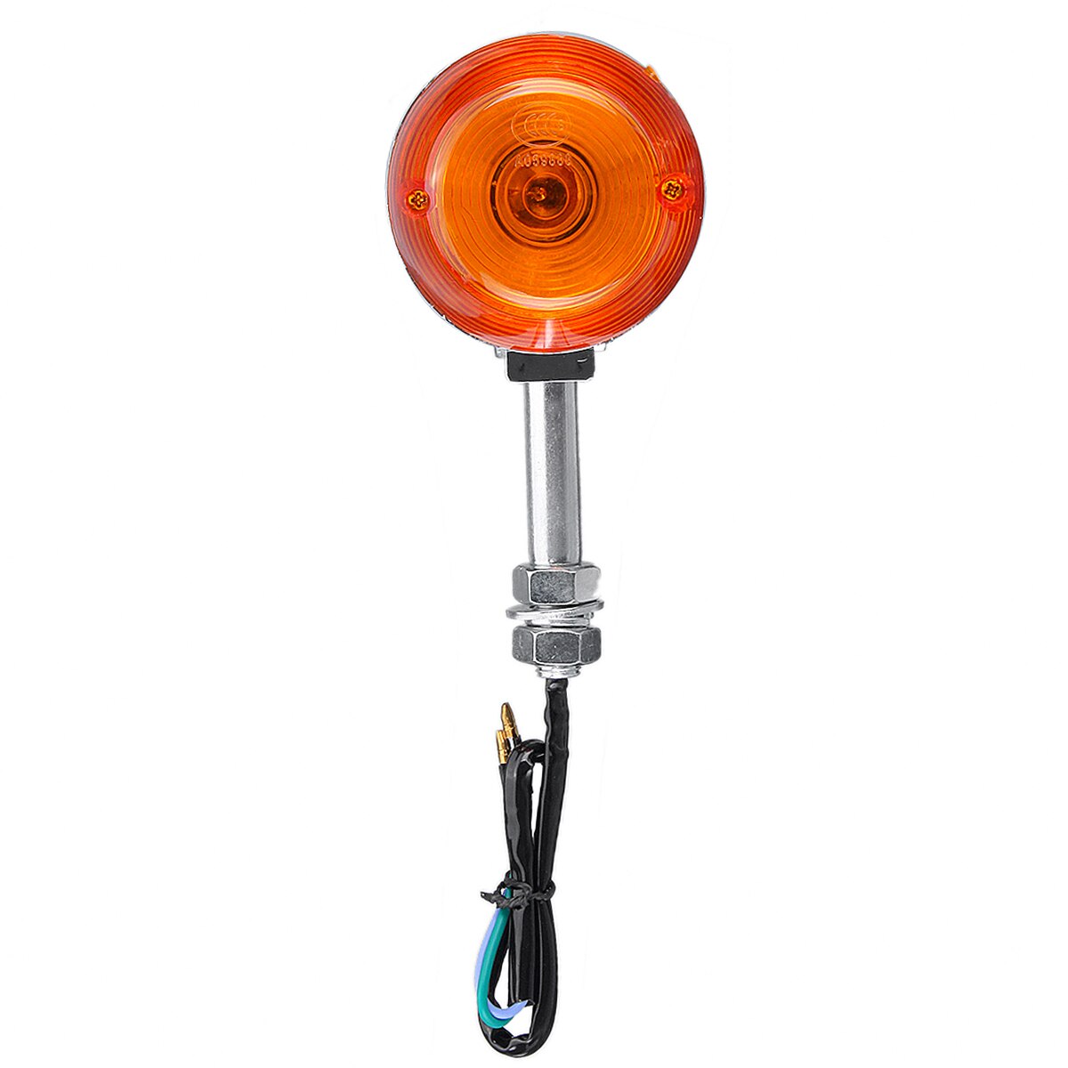 2/4 Stuks Motorcycle 10Mm Richtingaanwijzer Indicatoren Amber Voor Honda XL100 C70 CT70 CT90 CB350 CM400 CB450 CB750