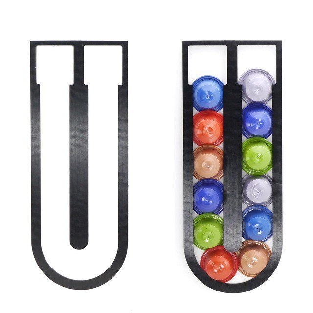 Soporte para cápsulas de café Nespresso , soporte de almacenamiento para cápsulas de café, soporte de organización para Nespresso para 10 tazas