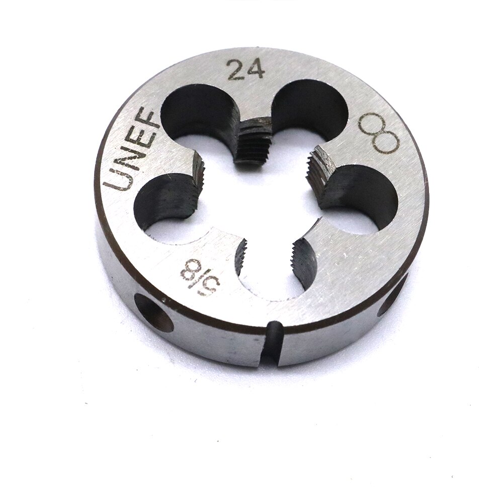 1/2"-28 (1/2" x 28) or 5/8"-24 (5/8x24) UNF HSS Threading Thread Tap and Die Set with