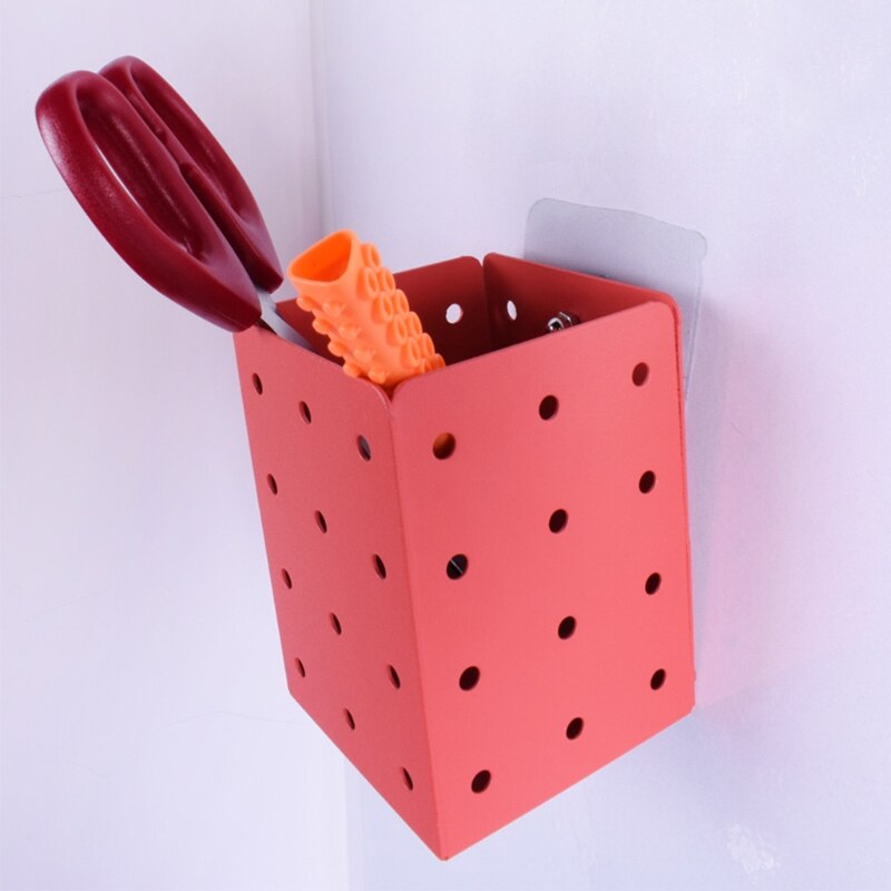 Porte-crayon mural multifonctionnel, porte-outil de maquillage, porte-télécommande, idéal pour écoliers, enfants, filles et garçons