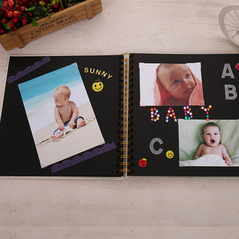 Álbum de graduación de guardería más vendido, álbum de crecimiento de bebé Simple, álbum de papel para niños