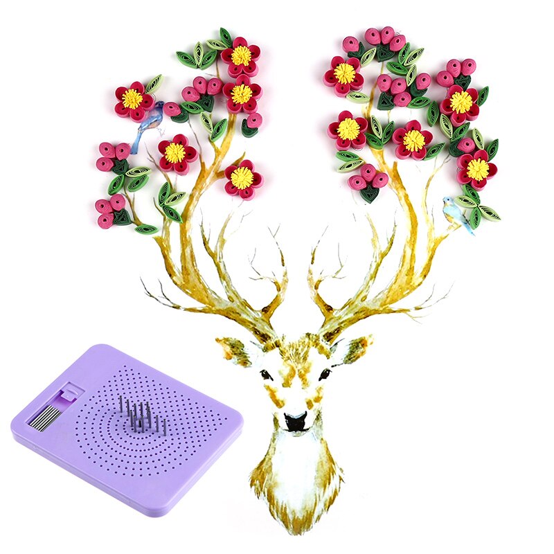 Quilter Grid Guide Kit for Paper DIY Quilling Handmade Paper Craft Tools TI99