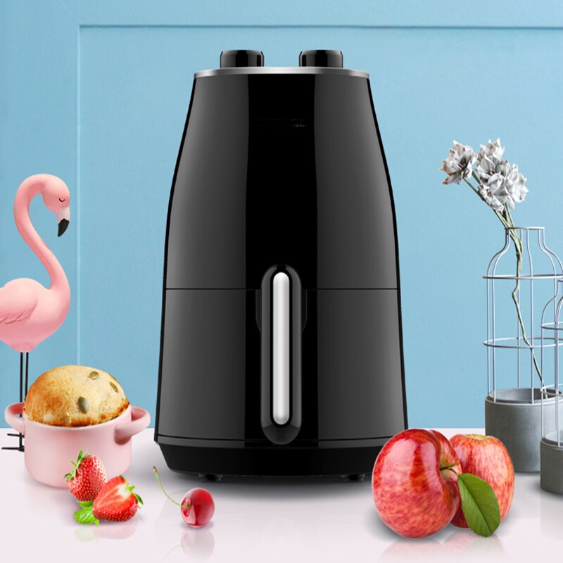 J1500B Oil-free Air Fryer 1.5L Electric Fryer Fries Machine Shabu-shabu Fried Chicken Home Automatic