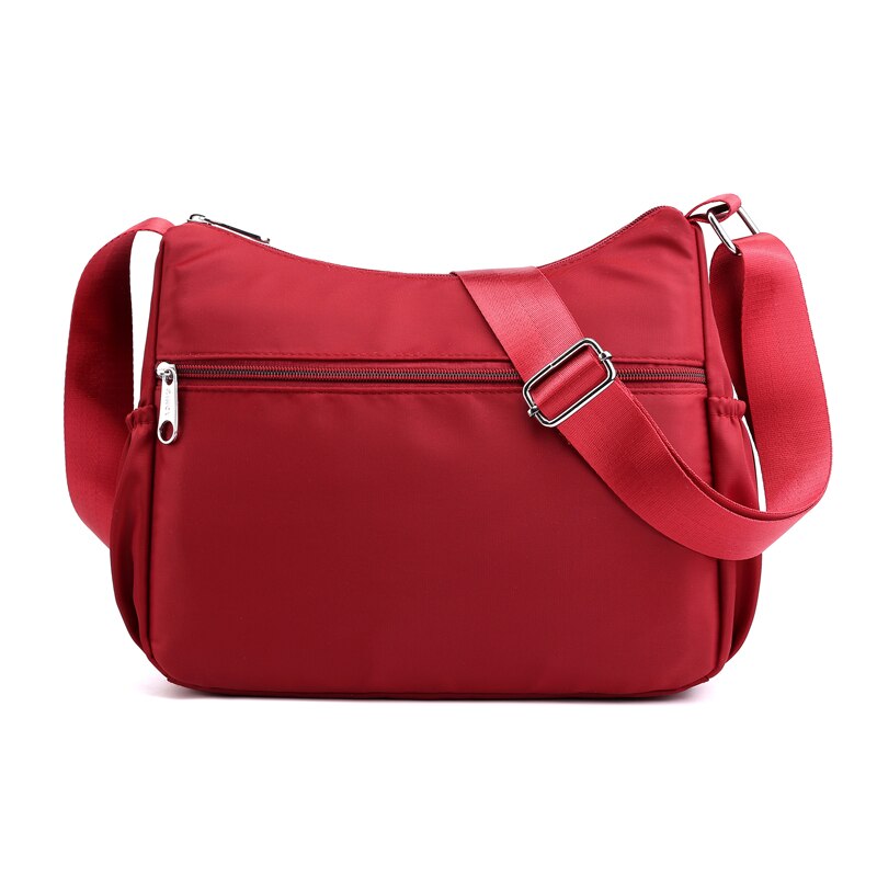 Multi-Functional Women's Messenger Bags Shoulder Bag Durable Light Waterproof Nylon Fabric Female Bag