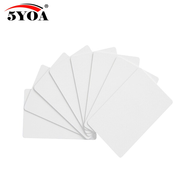 100pcs IC Access Control Card Sticker 13.56MHz ISO14443A S50 Sticker Universal Label RFID Time Attendance Card