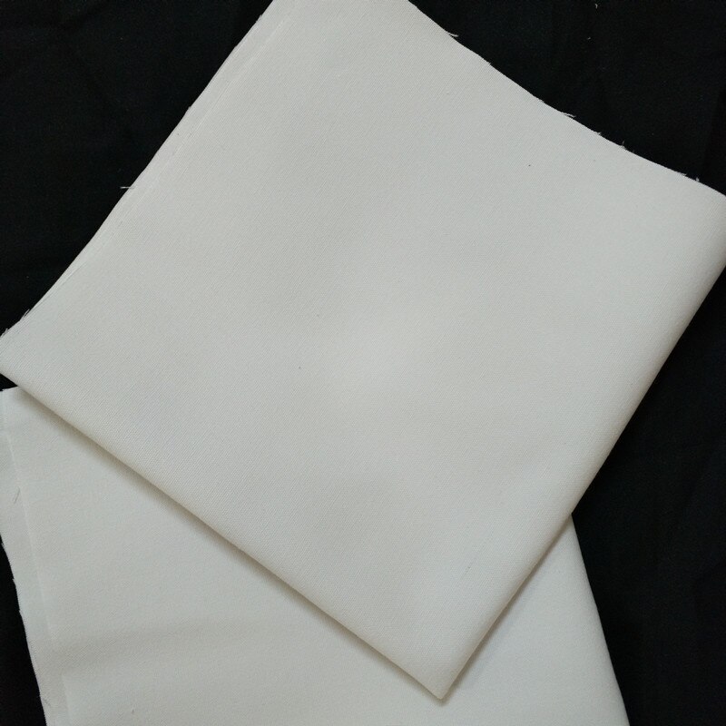 Kirjonta kangas kangas tee itse keinu ompeleminen käsintehty kirjonta puuvilla kangas kangas askartelu käsityötarvikkeet puhtaan valkoinen 40 x 40cm