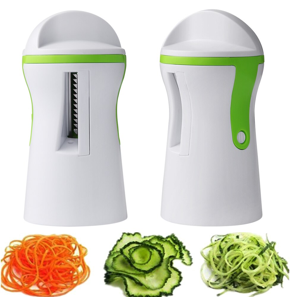 Cuchillas para cortar verduras en espiral, rallador, herramientas de cocina, espagueti, Pasta