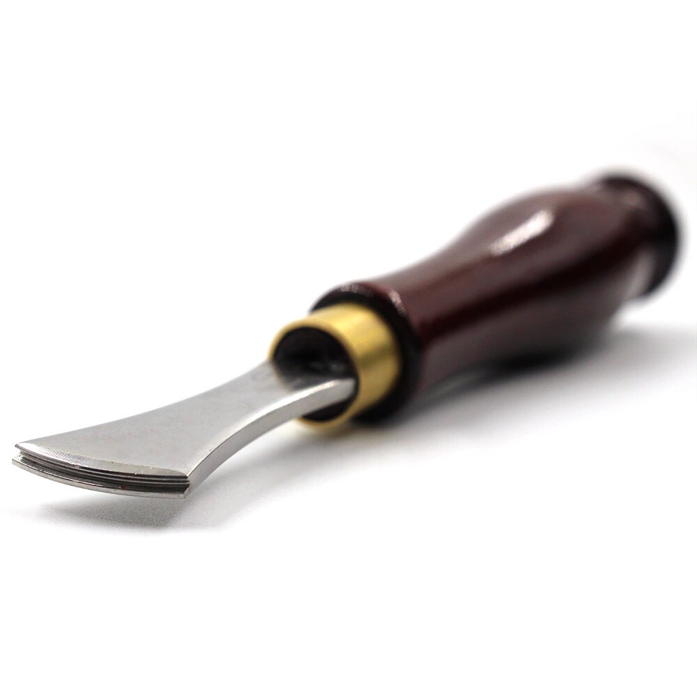 1.0-2.5Mm Lederen Rand Rillen Tool Rvs Blade Ondiepe Markering Randen Druk Line Tool Groove Druk Lijn gereedschap