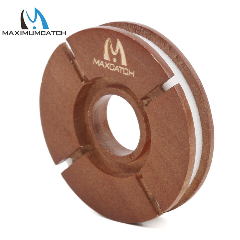 Maximumcatch 2pcs Tenkara Line Keeper Hook Keeper Natural Wood Tenkara Fishing Line Holder Fly Fishing Accessory