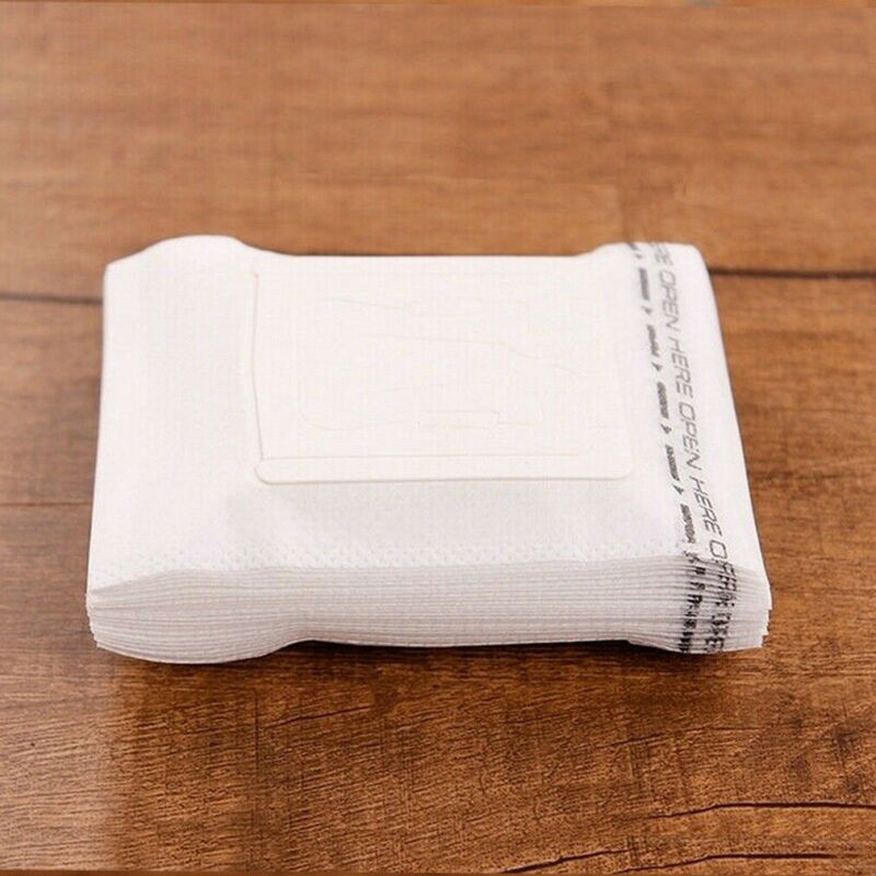 50Pcs Coffee Filter Paper Bag Home Office Travel DIY Self-service Brew Coffee Disposable Filters Bag Hanging Ear Drip Coffee Bag