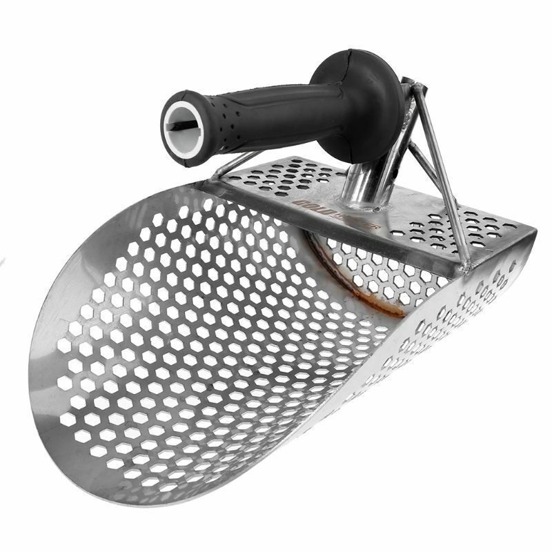 Upptäcka guldgrävande spade sand skopa undervatten liten metalldetektor hållbart korrosionsskydd rostfritt stål tillbehör verktyg