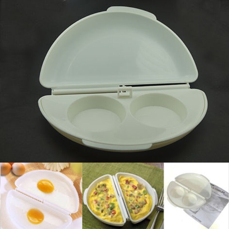 Top Thuisgebruik Magnetron Ei Omelet Wave Mould Mold Egg Poach Kok Keuken Tool Multifunctionele Ei Pizza Mold
