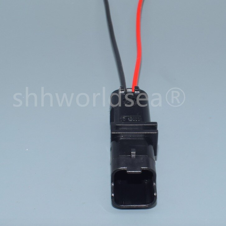 Shhworldsea 1 stücke 1,5mm 2Stift Weiblich männlich Wasser Temperatur Sensor Stecker Drehen Licht FO Lampe Stecker Für Renault Peugeot citroen: 1Stck männlich