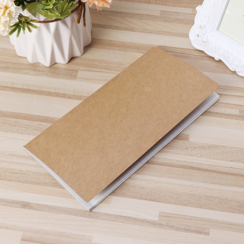 Kraft Cover Wekelijkse Planner Dagboek Journal Memo Notebook Note Pad School Office