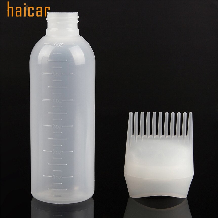 Bote aplicador de tinte para el cabello 1 unidad dispensado de coloración del cabello en salón teñido con cepillo 170613