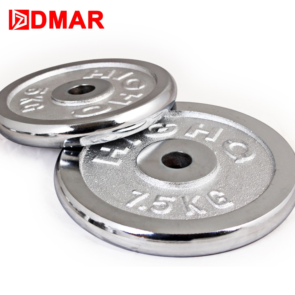 Dmar 1pc elektroplate manualer vekter for kondisjon vektløfting crossfit utstyr barbell gymmuskel styrke trening barbell