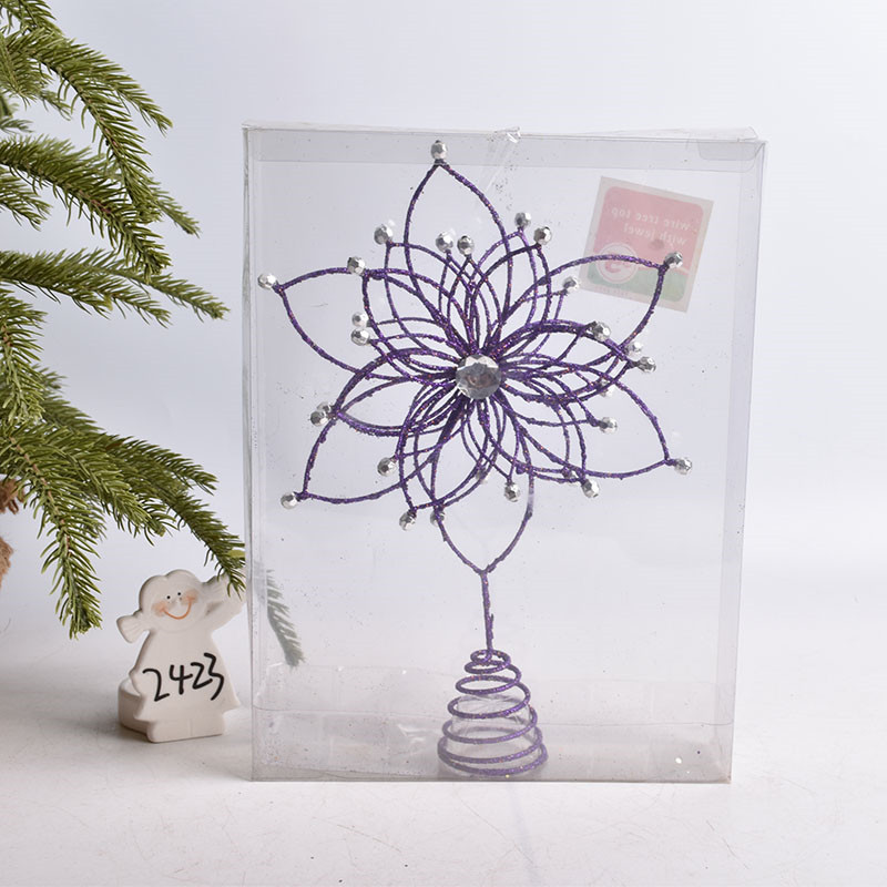 Christmas Decorations Scene Layout Christmas Tree Dress Up Tree Top Star Ornaments Christmas Tree Tree Top Star Ornaments M3353