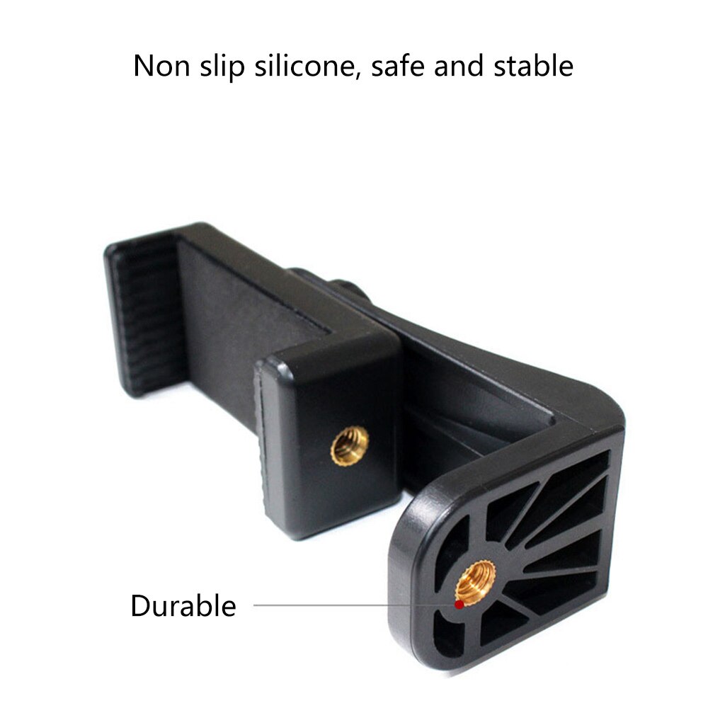 Soporte ajustable para teléfono móvil con rotación de 360 grados, montaje de escritorio para teléfono móvil con trípode, Clip para escritorio