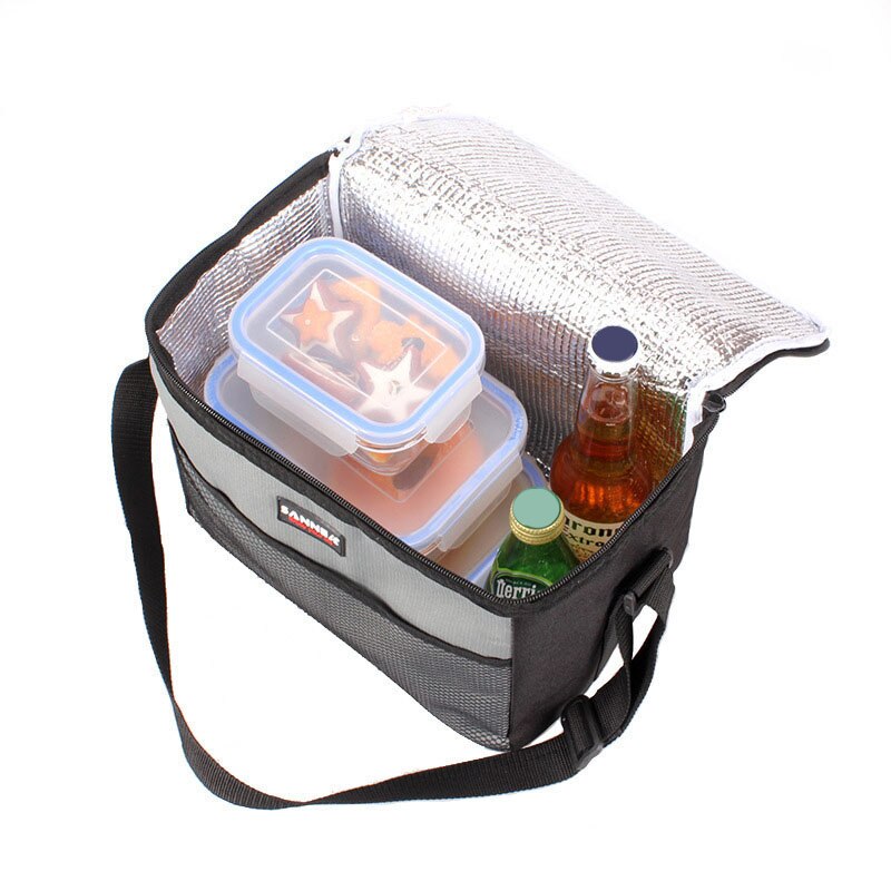 Picnic tasker isotermisk isoleret taske køleskab madpakke strand køleskab camping rejse grill grill værktøj øl drikke kurv