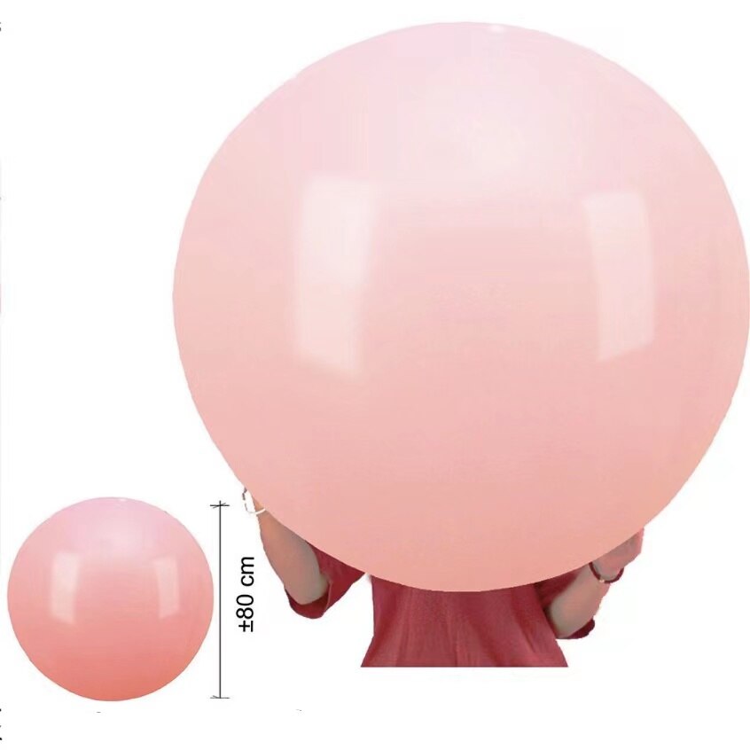 AGORA Globo extra grande de 80cm para: ROSA