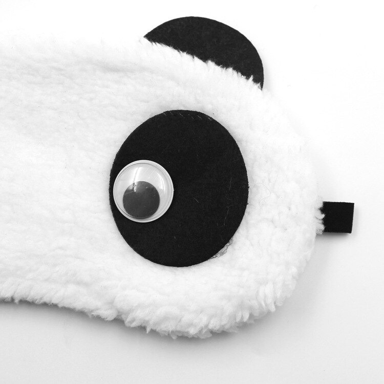 Panda sove øyelapp lur øyenskygge tegneserie blindfold søvn øyne dekke avslappende søvn