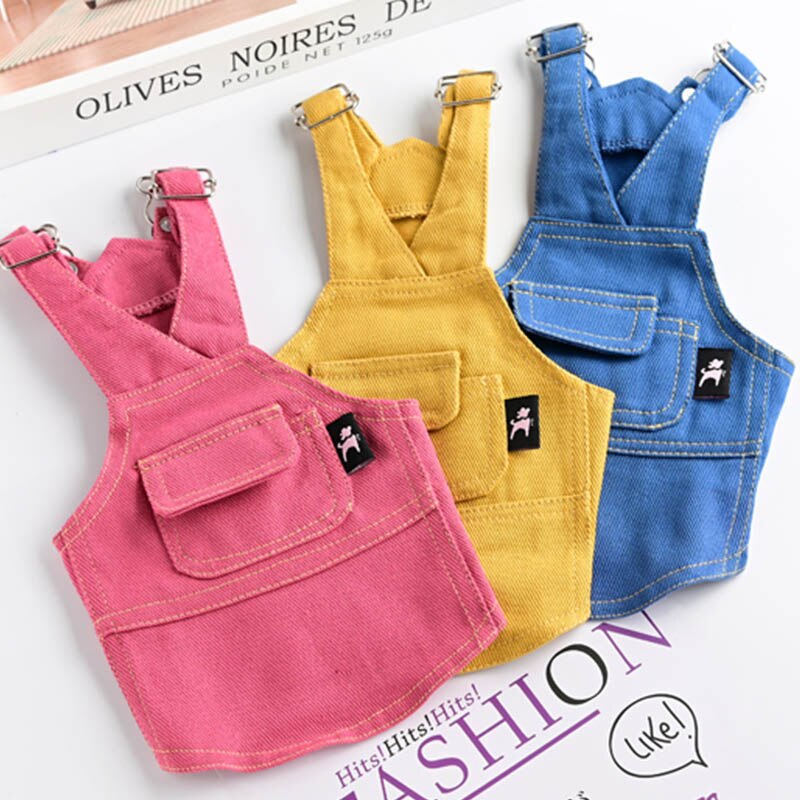 Hondenkleding voor huisdieren, franse bulldog, puppy, hondenkleding voor kleine en middelgrote honden, jeans, jas, mopshond