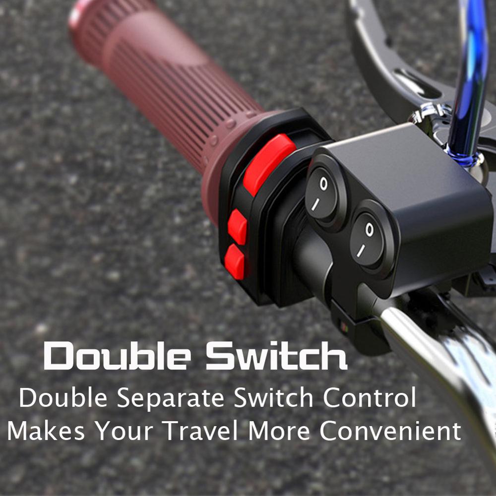 12V 7/8" Handlebar Control Switch for KTM Motorcycle Dual Control Headlight Flasher Speaker Switch replacement accessories