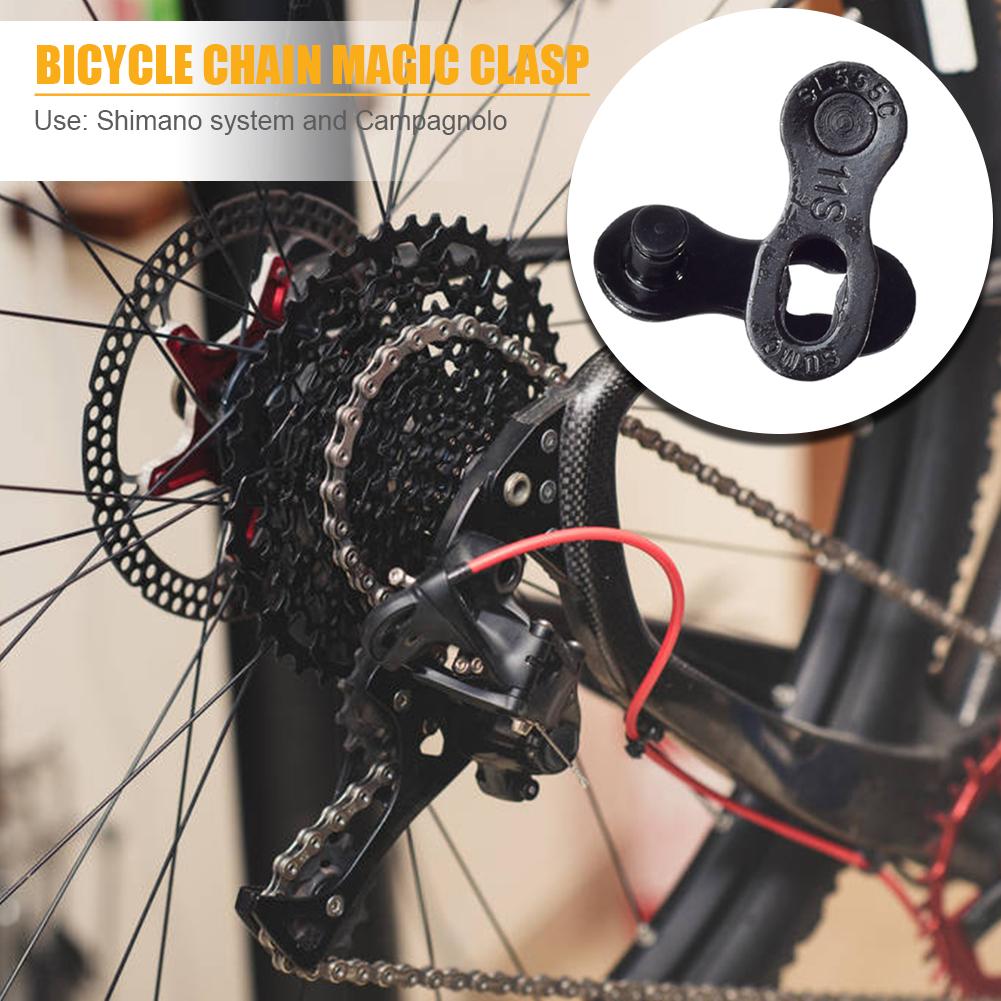 2 Pairs MTB Mountain Road Bike Chain Connector Lock for 6/7/8/9/10/11/12 Speed Quick Master Link Joint Metal Bicycle Repair Tool