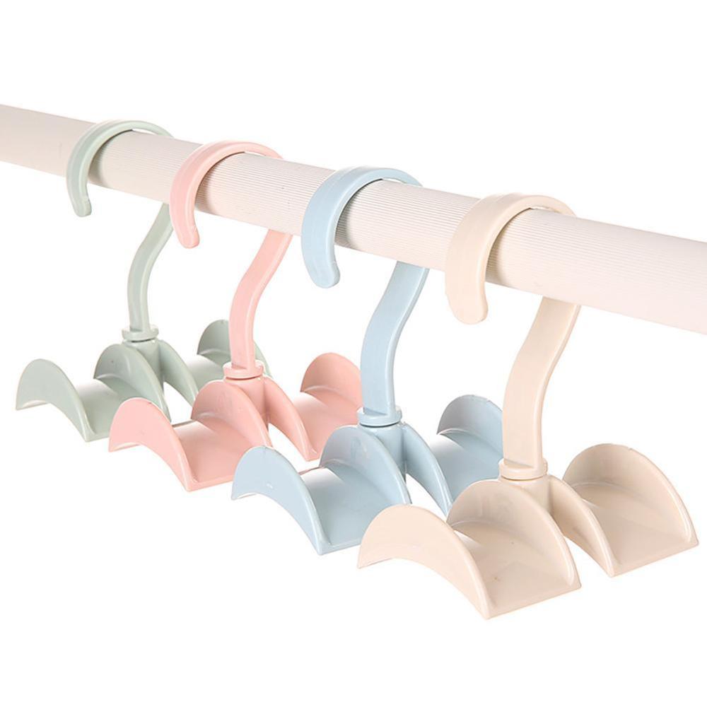 Cravate manteau placard cintre sac en plastique cintre garde-robe organisateur de blanchisserie sans rotation multifonction stockage poinçon porte-outil