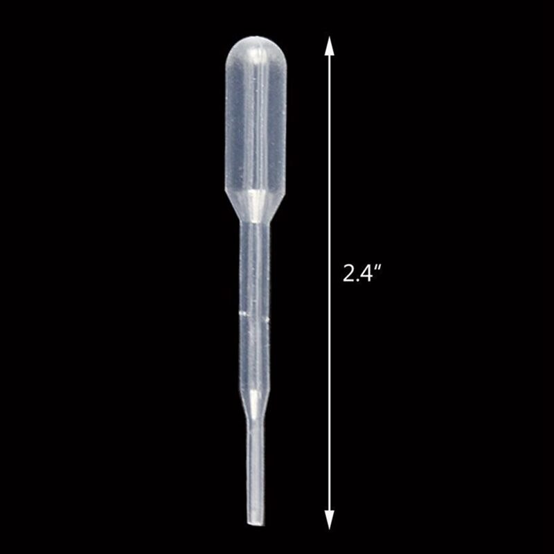 500 peças 0.2 ml capacidade de pipetas descartáveis de transferência graduada pipetas conta-gotas polietileno