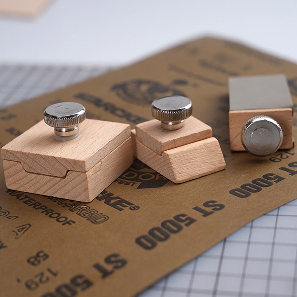 1 Piece Sandpaper Sanding Block Hand-Made Leather Goods Edge Polishing Tool Sewing Accessories Diy Leather Hand Tool Accessories