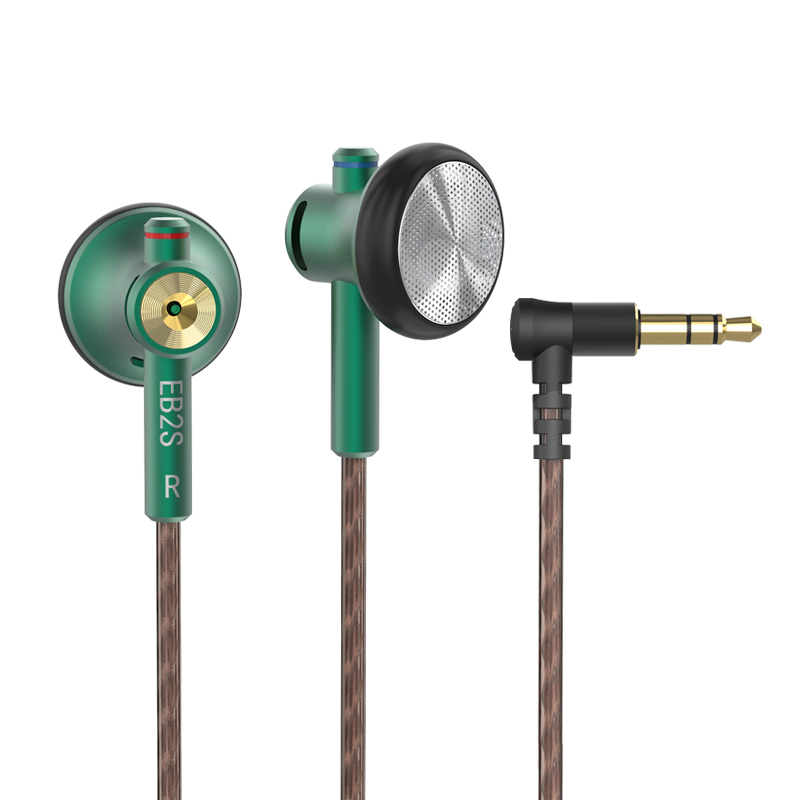 NICEHCK EB2S słuchawki HD mikrofon douszny L wtyczka 15.4mm LCP dynamiczny zestaw słuchawkowy do muzyki wokalnej przewodowy 4.4mm douszny Monitor B70/YD30/U2: WHITE