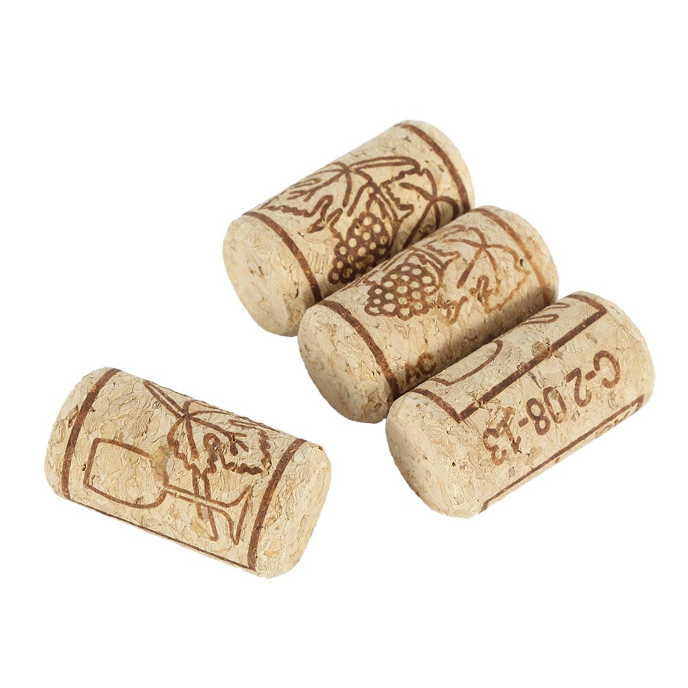 100pcs Wine Cork Reusable Functional Portable Sealing Wine Cork Wine Bottle Cover for Bottles Wine