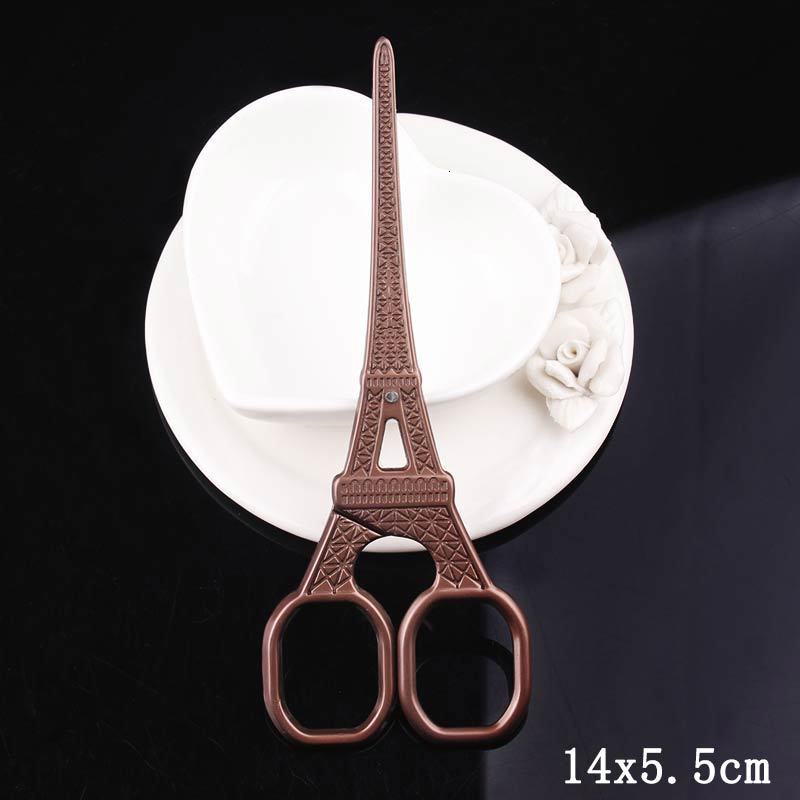 Herramienta de costura europea Retro unicornio tijeras para Sastre bordado tijera artesanía clásica tela puntada antigua Arte Cruz: JD012