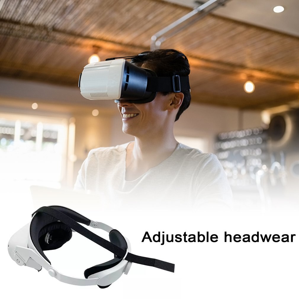 Sangle de tête djustable améliorée pour Oculus Quest 2 VR, support de soutien accru, accessoire de réalité virtuelle confortable