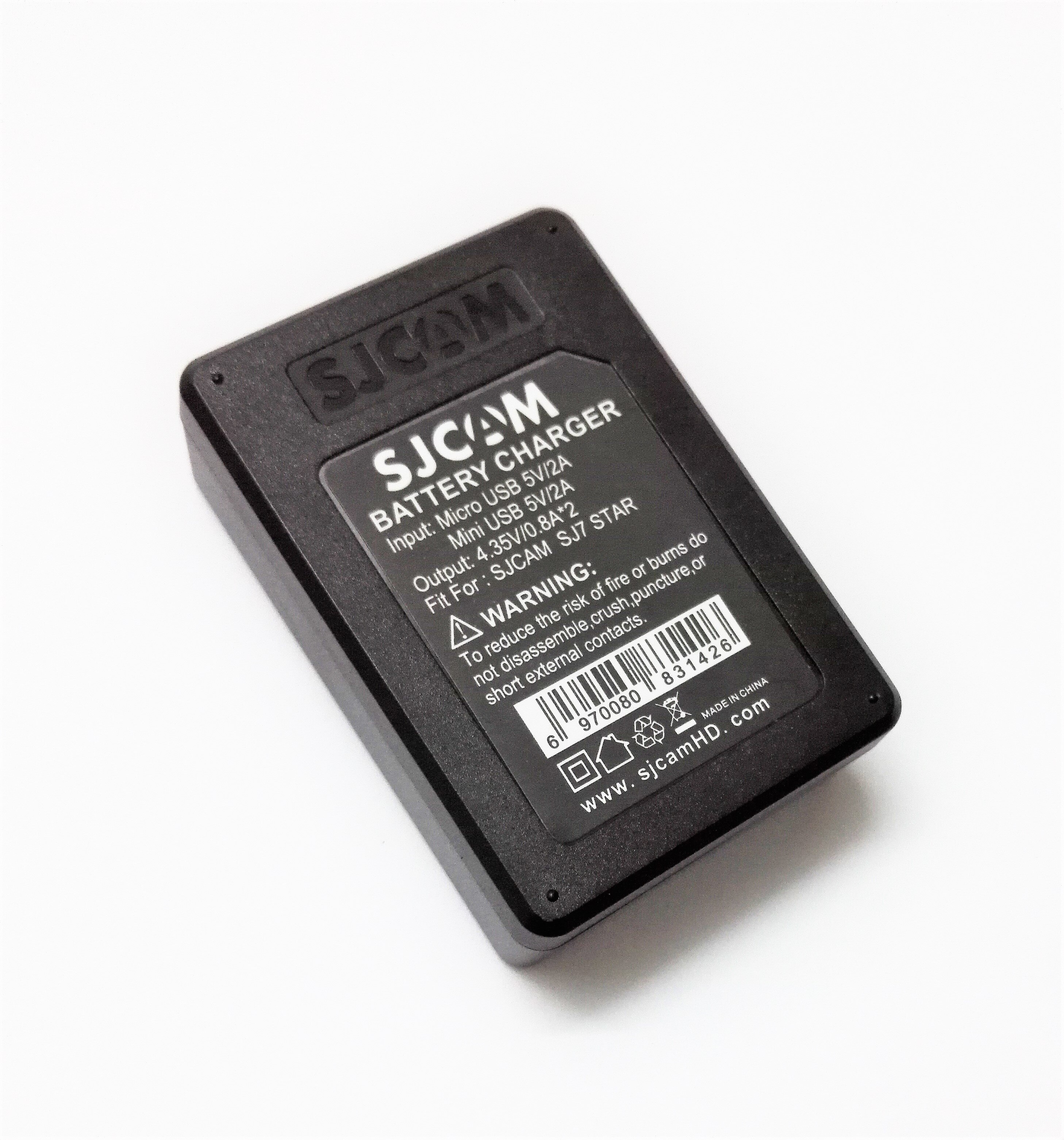 Originele Sjcam SJ7 Batterij (2 Stuks Batterijen + Dual Charger) 1000Mah Oplaadbare Li-Ion Batterij Voor Sjcam SJ7 Actie Camera