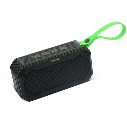 W-Re S18 Impermeabile Portatile di Altoparlanti Bluetooth Senza Fili NFC Super Bass Altoparlante di TF di sostegno Della Radio Della Carta Altoparlante per la Bicicletta: Erba Verde