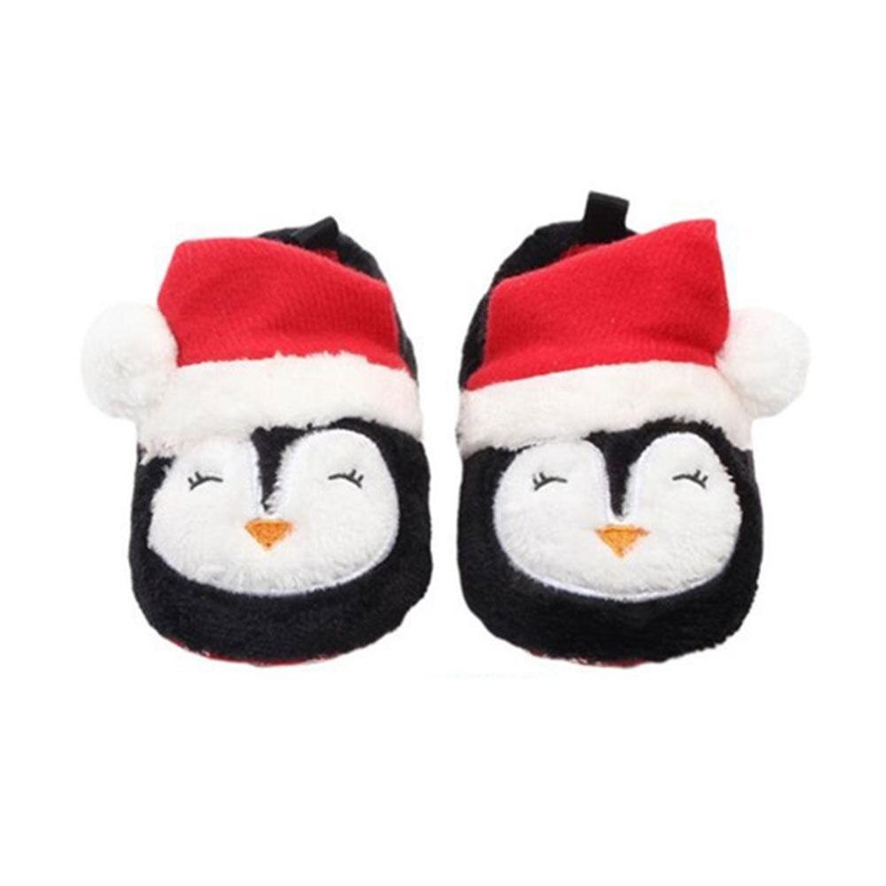 Christmas Warm Shoes Kids Toddler First Walkers Winter Baby Boys Girls Shoes Xmas Cosplay Cute Cartoon Kids Animal Shoes: B / 12cm