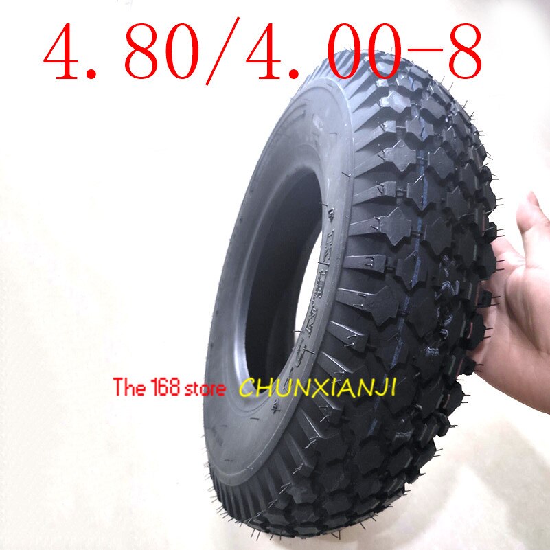 4.80/4.00-8 Tubeless Park Carousel Tire 400-8 Inch Road Trailer Tire Vacuum Tyre
