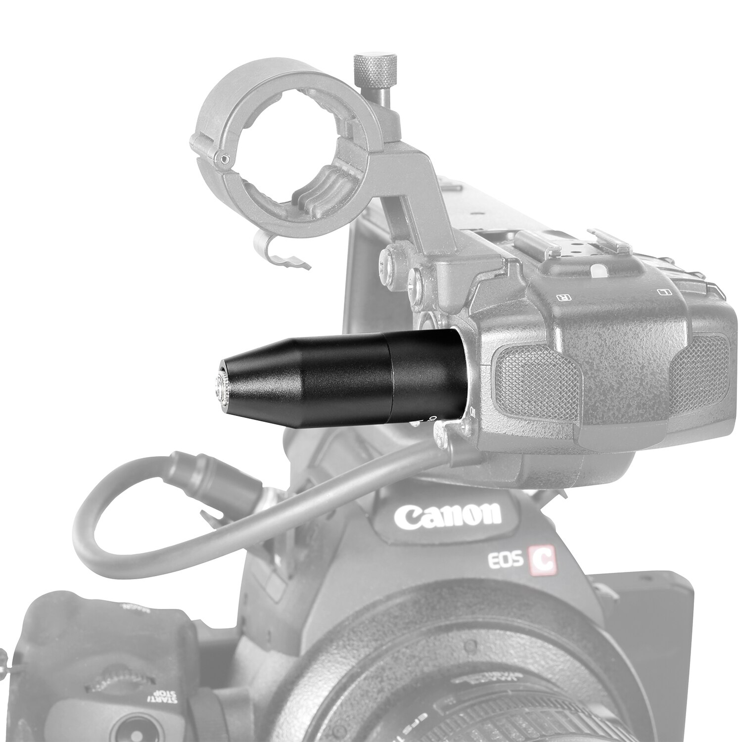 BOYA 35C-XLR 3.5mm (TRS) Mini-Jack Female Microphone Adapter to 3-pin XLR Male Connector for Sony Camcorders Recorders &amp; Mixers