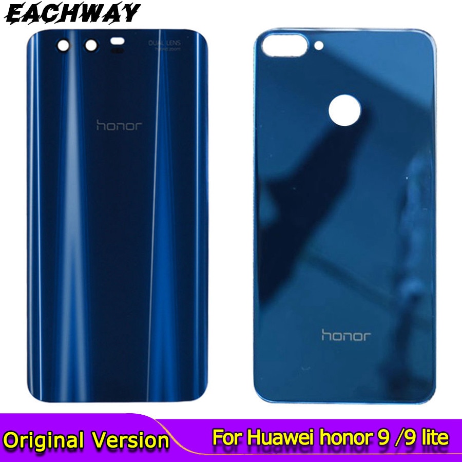 Huawei Honor 9 couvercle de batterie porte arrière Huawei Honor 9 Lite batterie porte pièces de rechange Honor9 Lite coque arrière avec colle
