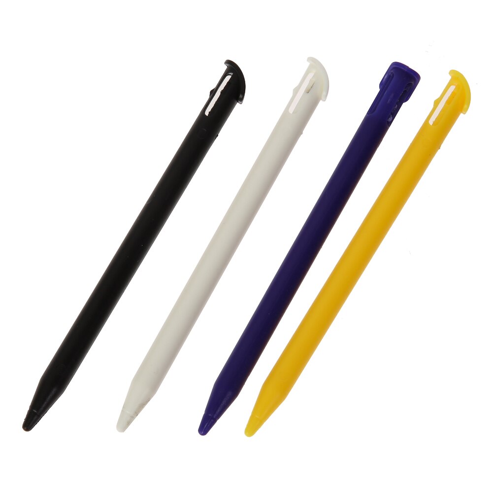 4Stck Multi-Farbe Kunststoff Touchscreen Stift Stift Tragbare Stift Bleistift Touchpen einstellen für Neue Nintend 3DS XL LL