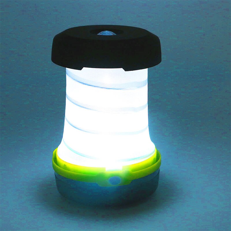 Multifunktion bærbar lanterne mini camping telt lampe udtrækkelig udendørs nødlampe lomme lommelygte brug aa batteri